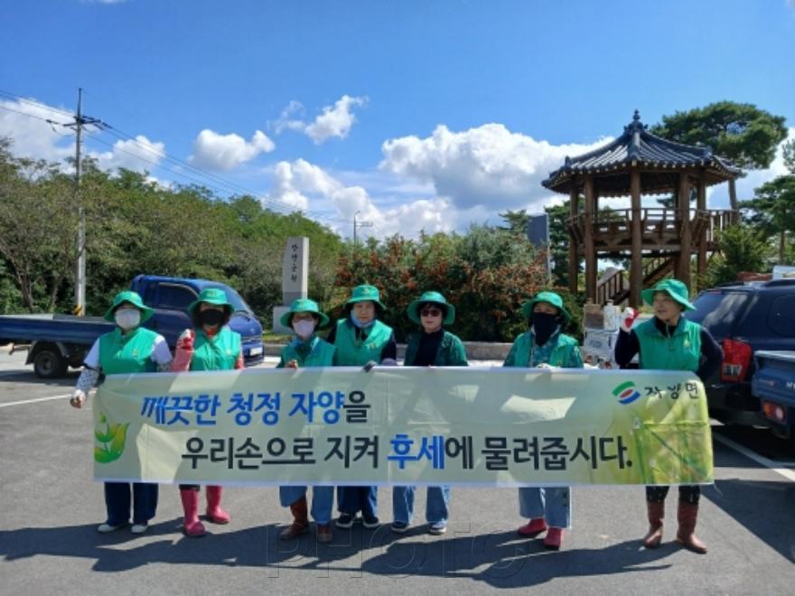 [크기변환]8. [사진] 자양면 새마을회, 추석맞이 국토대청결 운동 펼쳐 1.jpeg