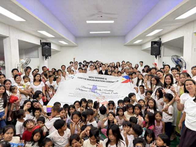 청년이승만326플랫폼, Korea Woonam Global Edutainment Project 제1호 아시아 지역 필리핀 마닐라 센터 개원식 개최