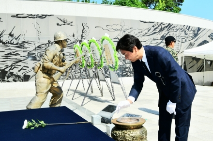 경산시, 제71회 현충일 추념식 거행