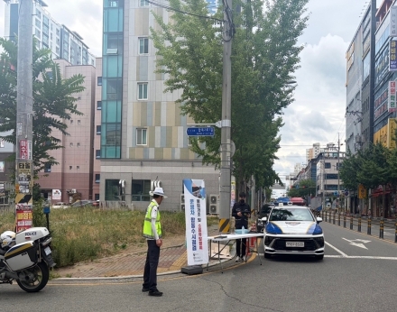 경산시, 이륜자동차 소음 및 불법 개조 합동점검 실시